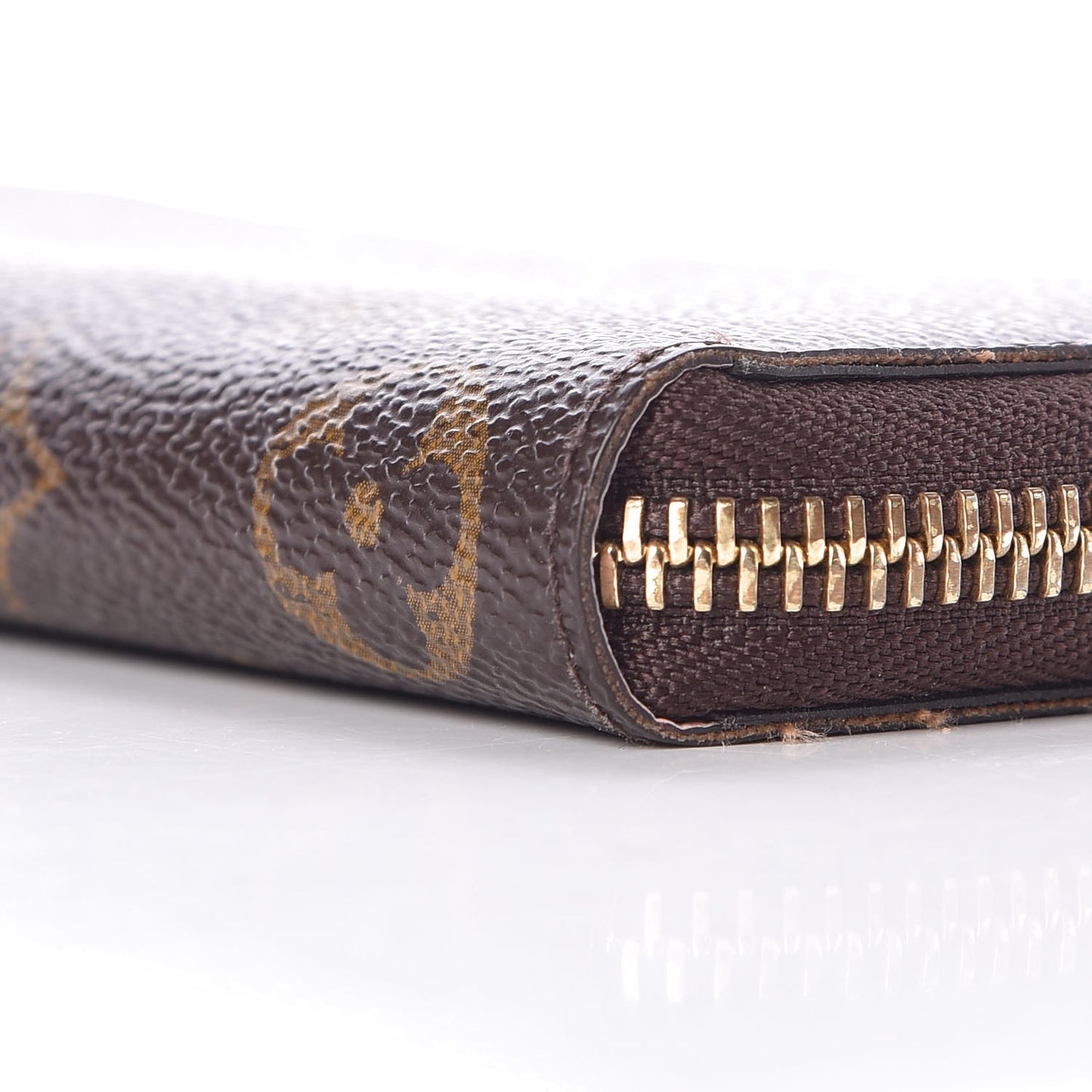 Monogram Clemence Wallet Rose Ballerine