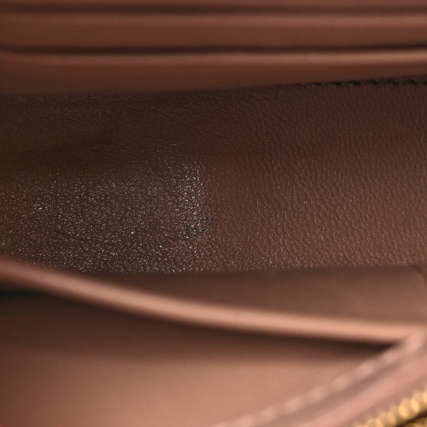 Shiny Calfskin Crocodile Embossed Hourglass Chain Bag Nude Beige