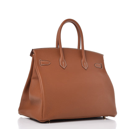 Hermes Togo Birkin 35 Gold 3 of 30