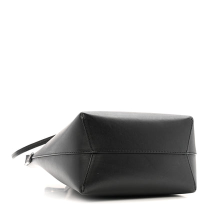 Mansur Gavriel Vegetable Tanned Calfskin Mini Mini Bucket Bag Black Flamma 4 of 12