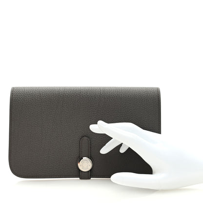 Hermes Togo Dogon Duo Wallet Etain 3 of 7