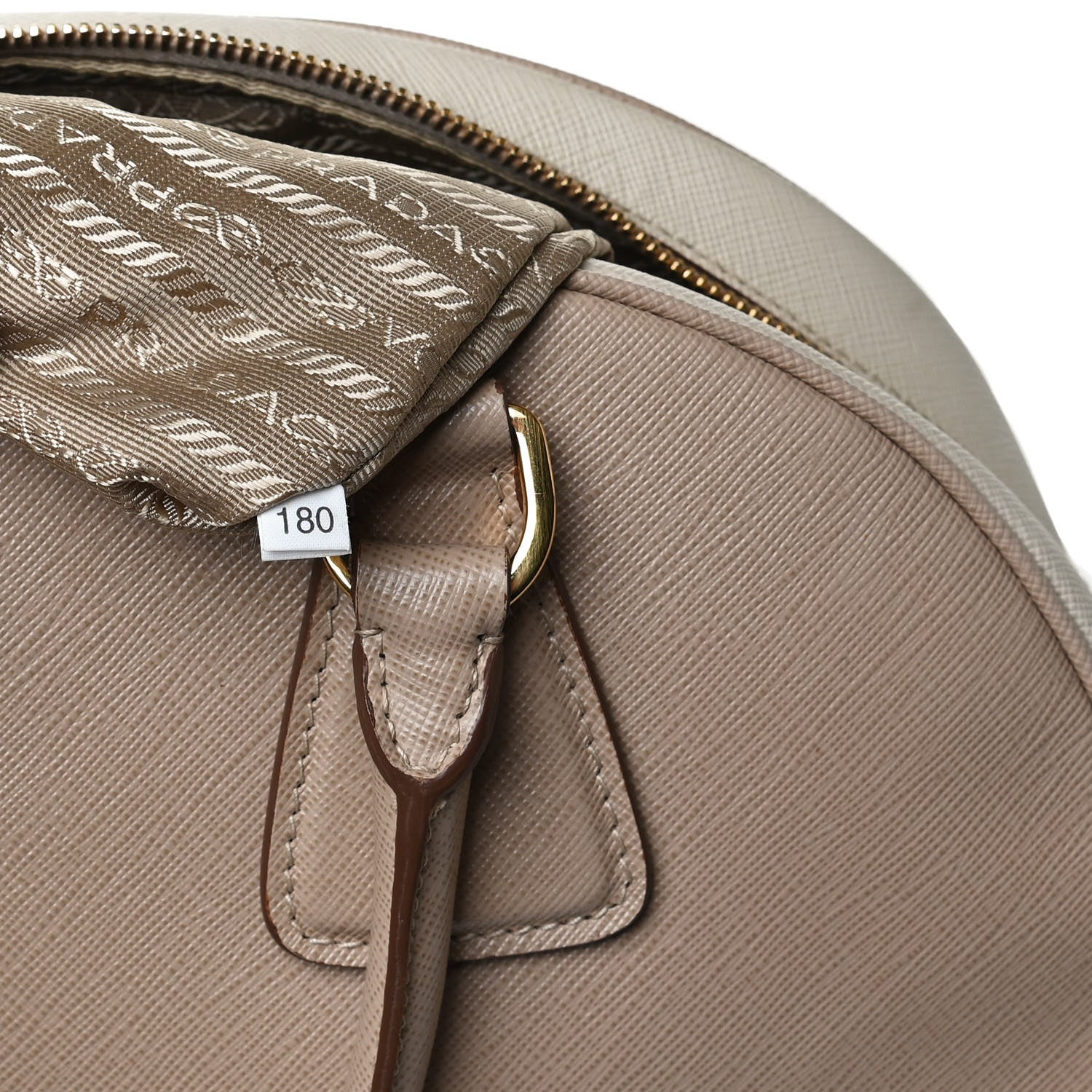 Prada Saffiano Lux Bowling Bag 5 of 9