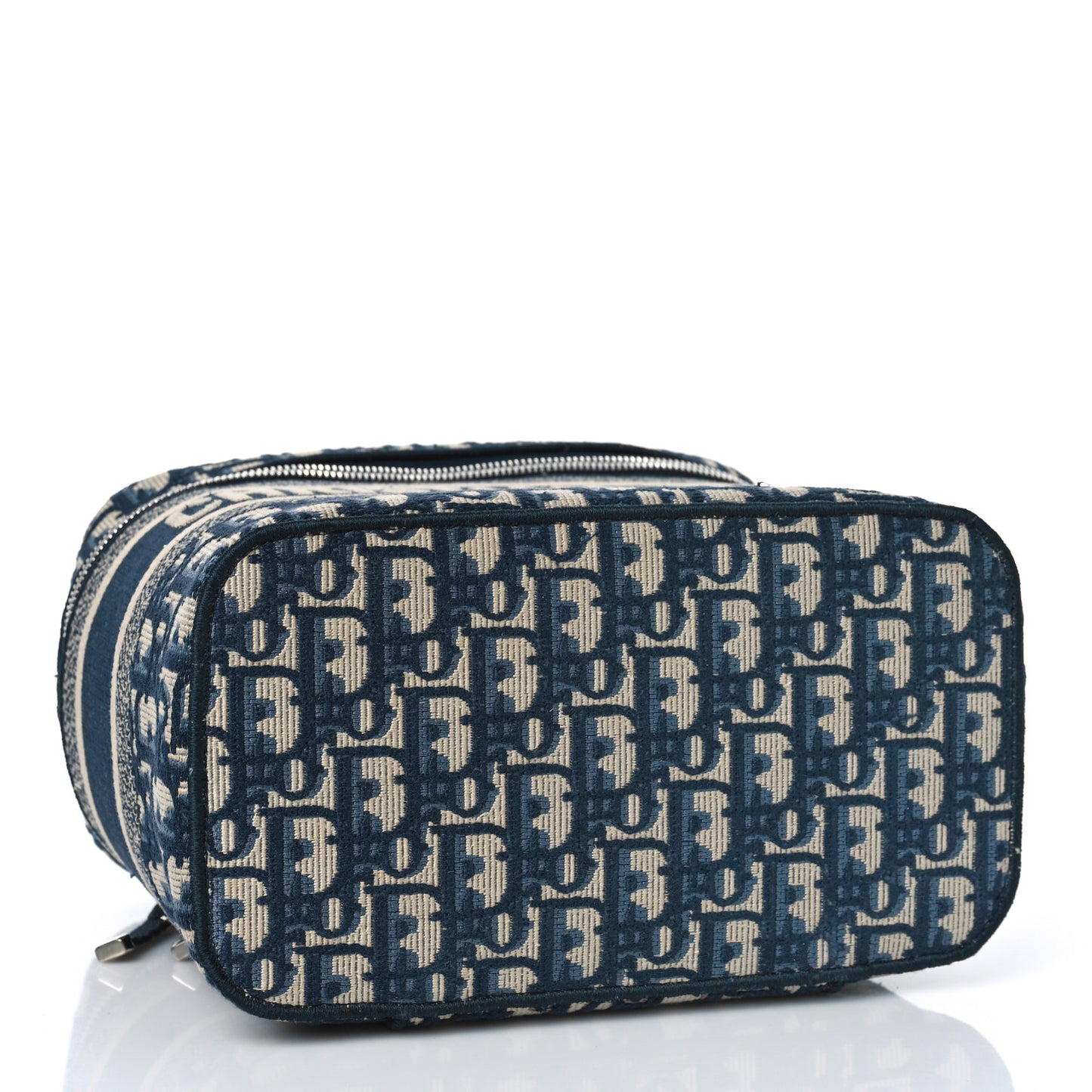 Oblique Diortravel Vanity Case Blue