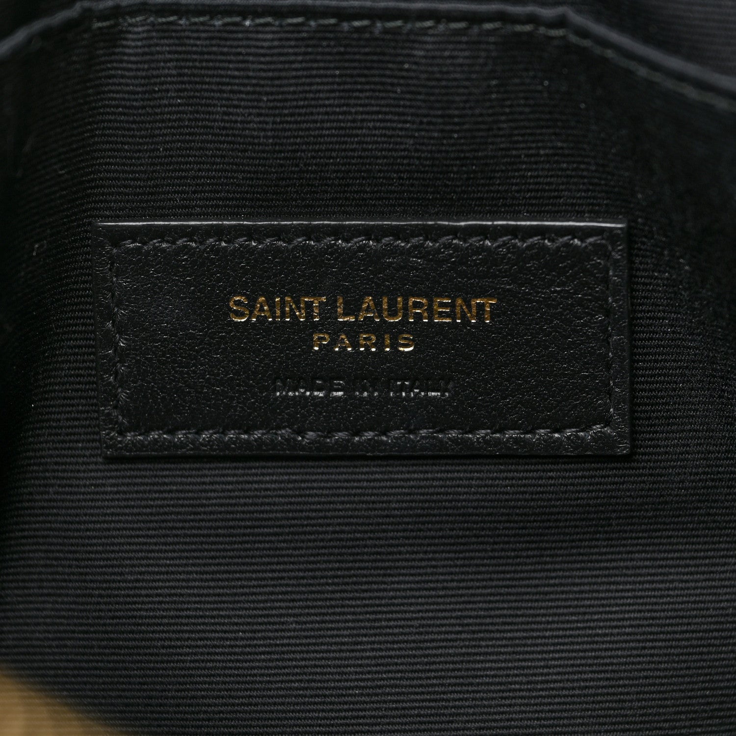 Saint Laurent Calfskin Matelasse Monogram Cassandre Tablet Pouch Black 6 of 7