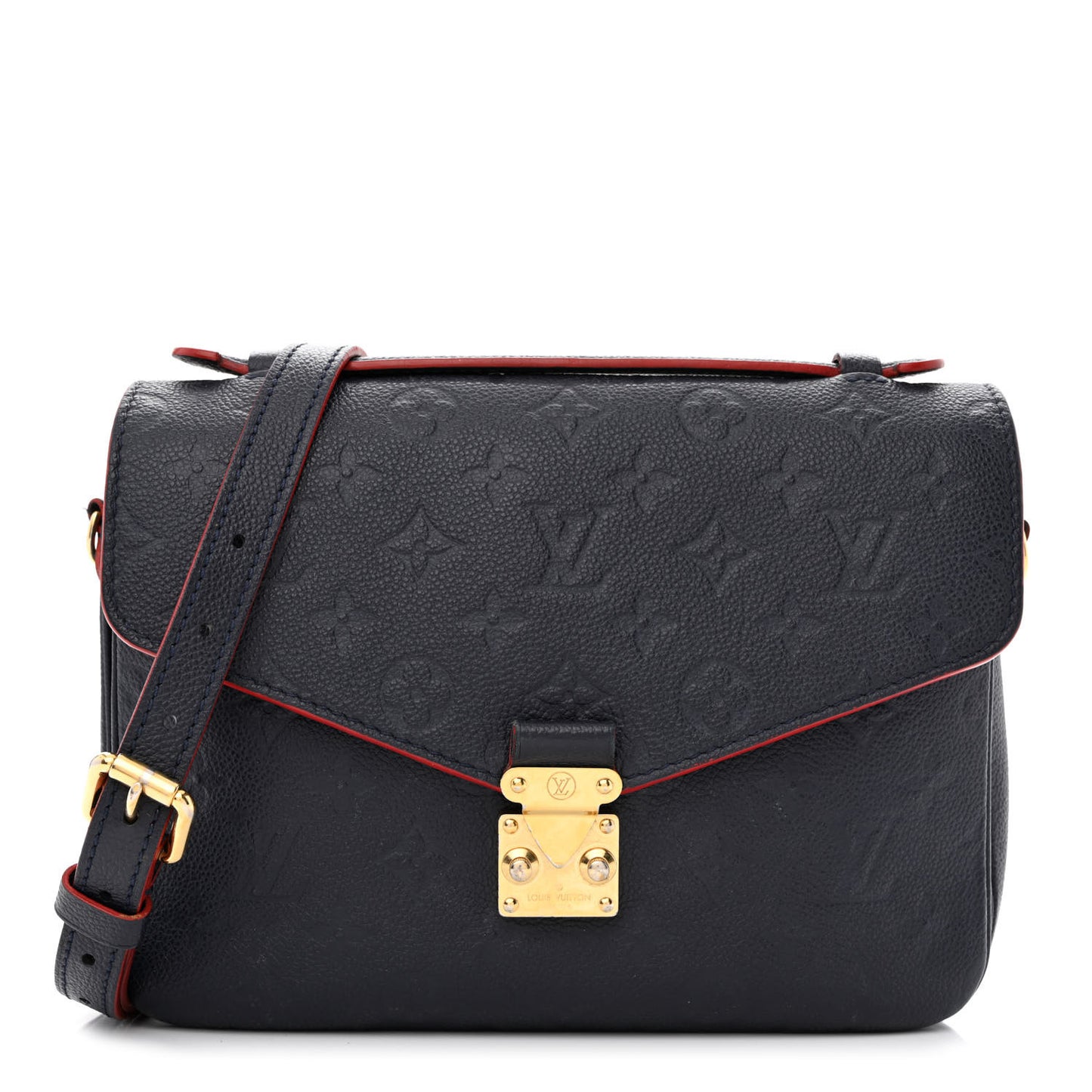 Empreinte Pochette Metis Marine Rouge