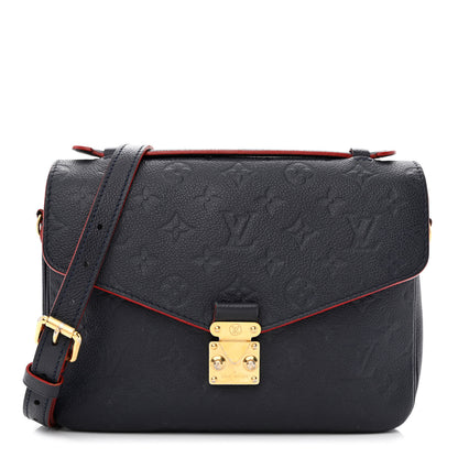 Louis Vuitton Empreinte Pochette Metis Marine Rouge 1 of 12