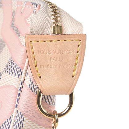 Louis Vuitton Damier Azur Tahitienne Mini Pochette Accessories 6 of 8