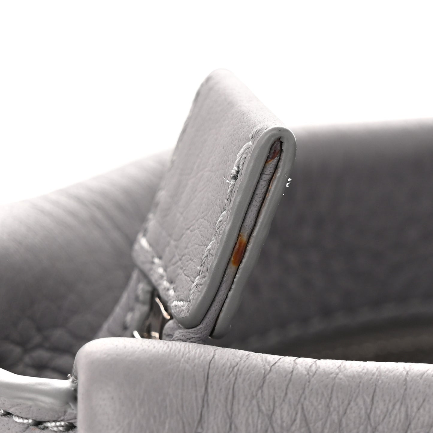 Calfskin Mini Darcy Hobo Grey