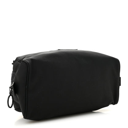 Chanel Canvas Nylon Sport Logo Cosmetic Bag Black 8 of 14