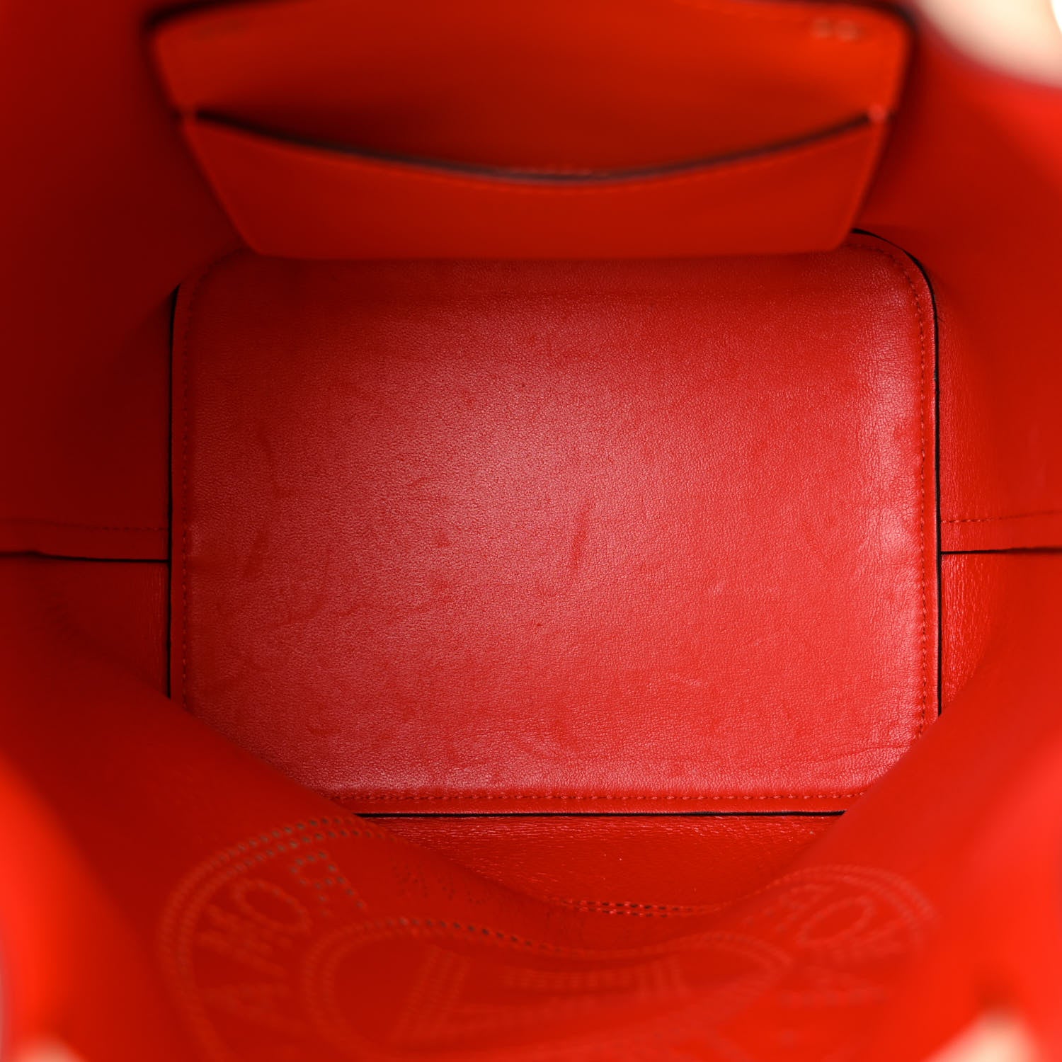 Fendi Vitello Grace F is Fendi Stamp Patch Perforated Small Mon Tresor Bucket Bag Nocciola 5 of 11