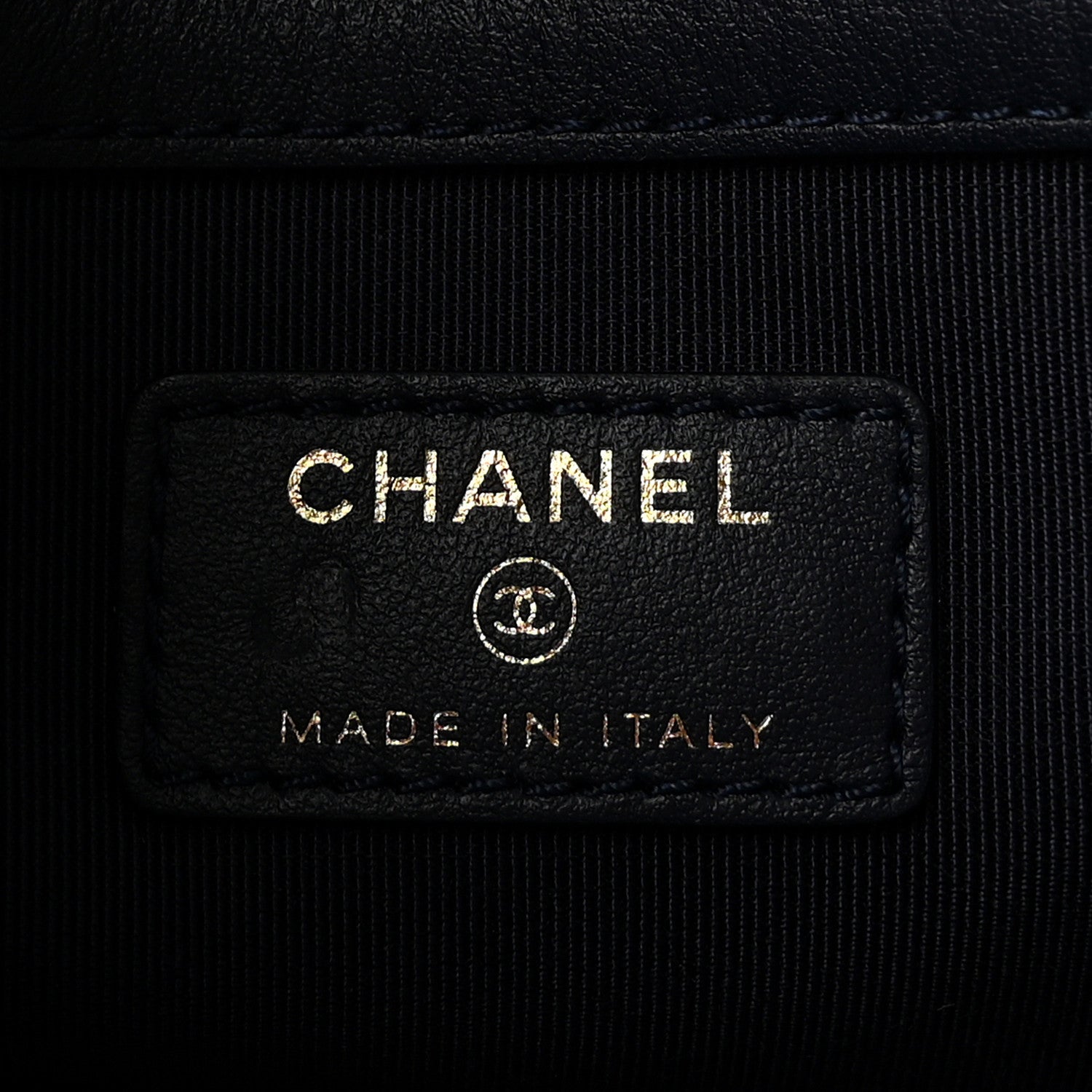 Chanel Denim Quilted Zipped Clutch Blue 7 of 8