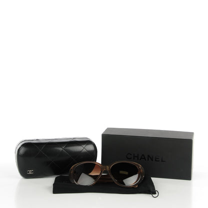 Chanel Lambskin Camellia CC Sunglasses 5318-Q Brown 6 of 6