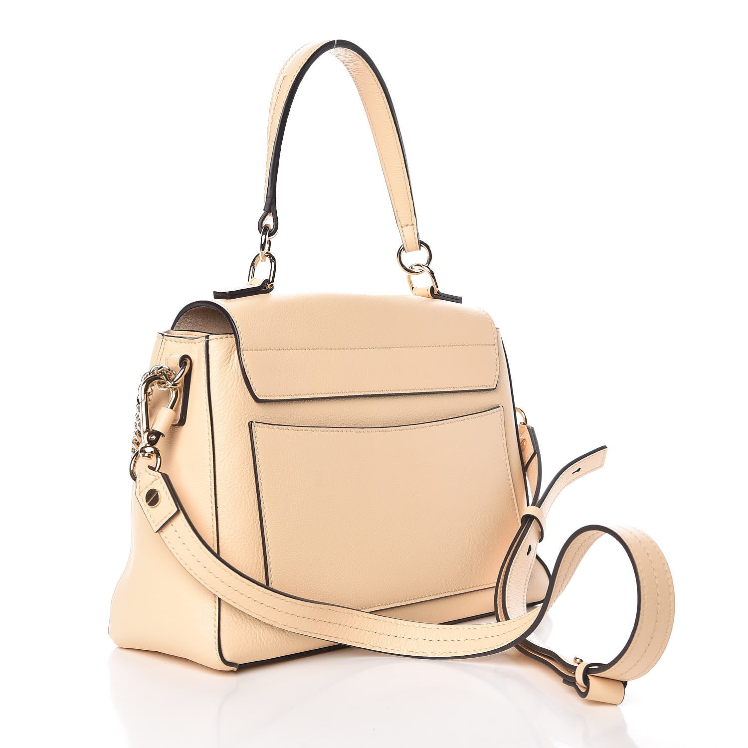 Chloe Calfskin Small Faye Day Shoulder Bag Blondie Beige 3 of 12