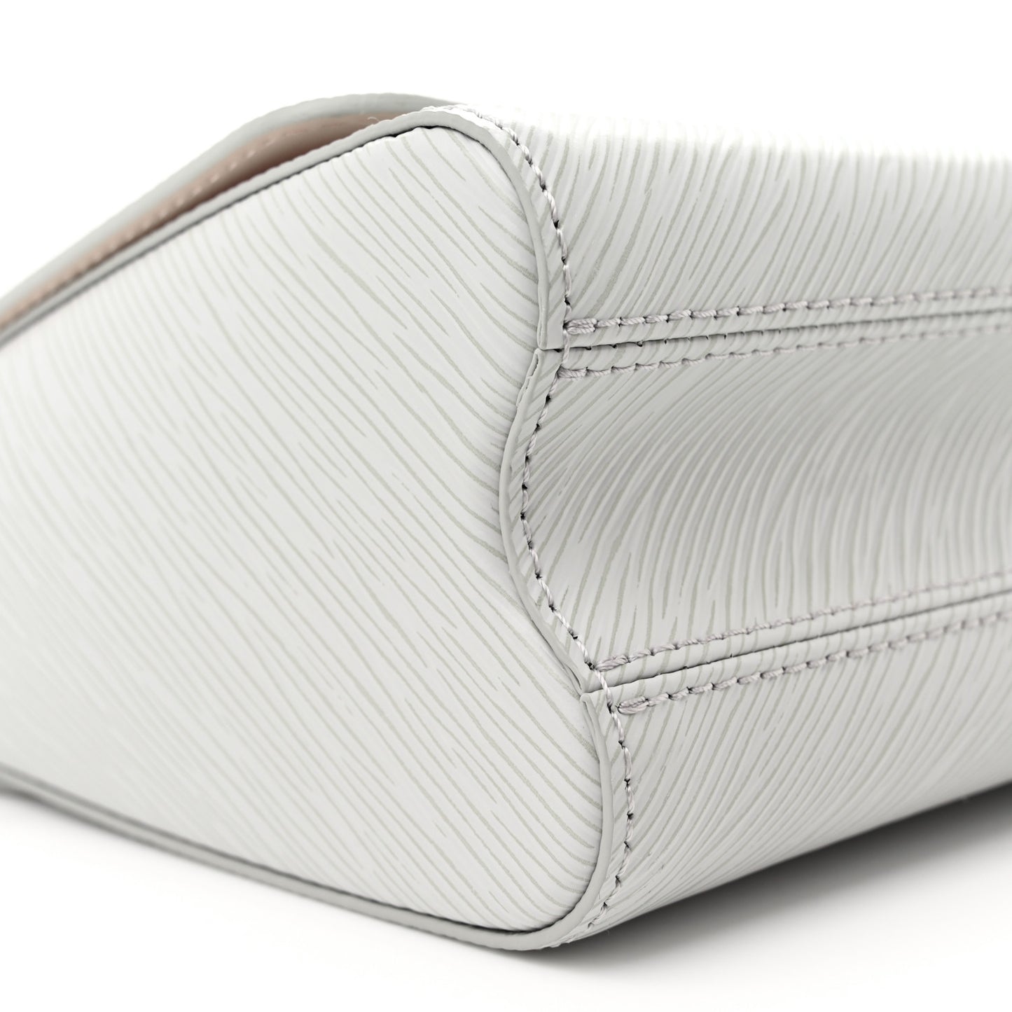 Epi Twist Shoulder Bag MM Gris