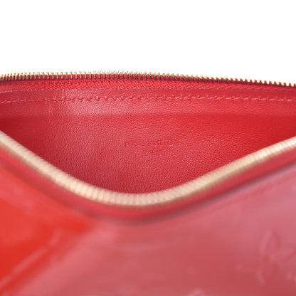 Louis Vuitton Vernis Felicie Chain Wallet Zippered Insert Cherry 6 of 6