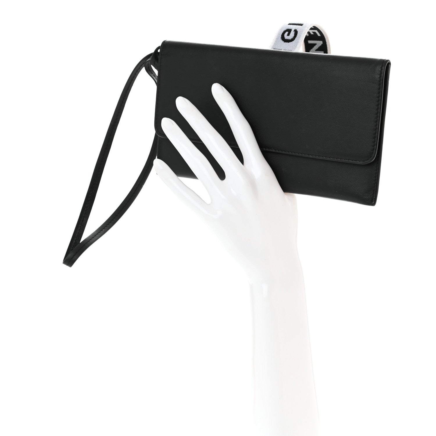 Givenchy Calfskin 4G Flap Pouch Black 2 of 11