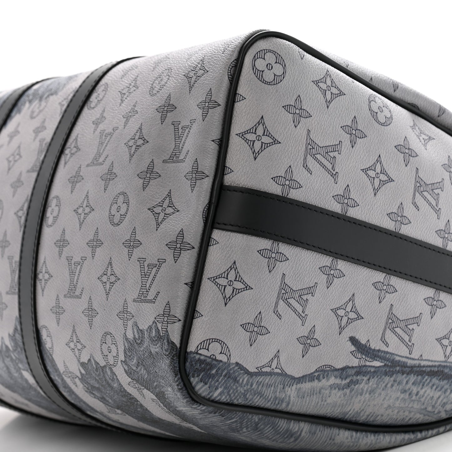Savane Monogram Elephant Chapman Keepall Bandouliere 45 Dune