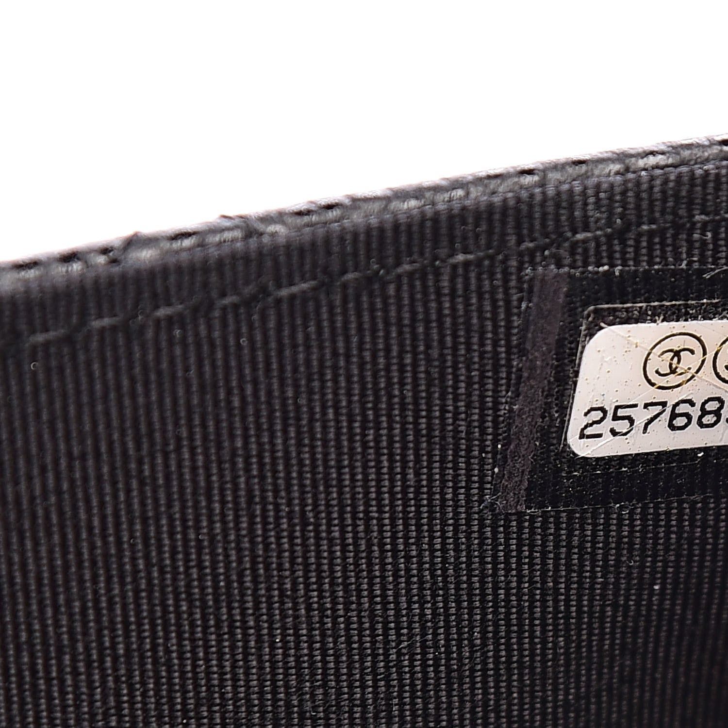 Chanel Caviar Quilted Wallet On Chain WOC Black 8 of 12
