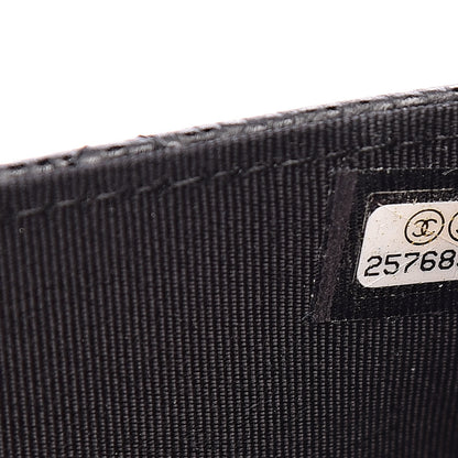 Chanel Caviar Quilted Wallet On Chain WOC Black 8 of 12