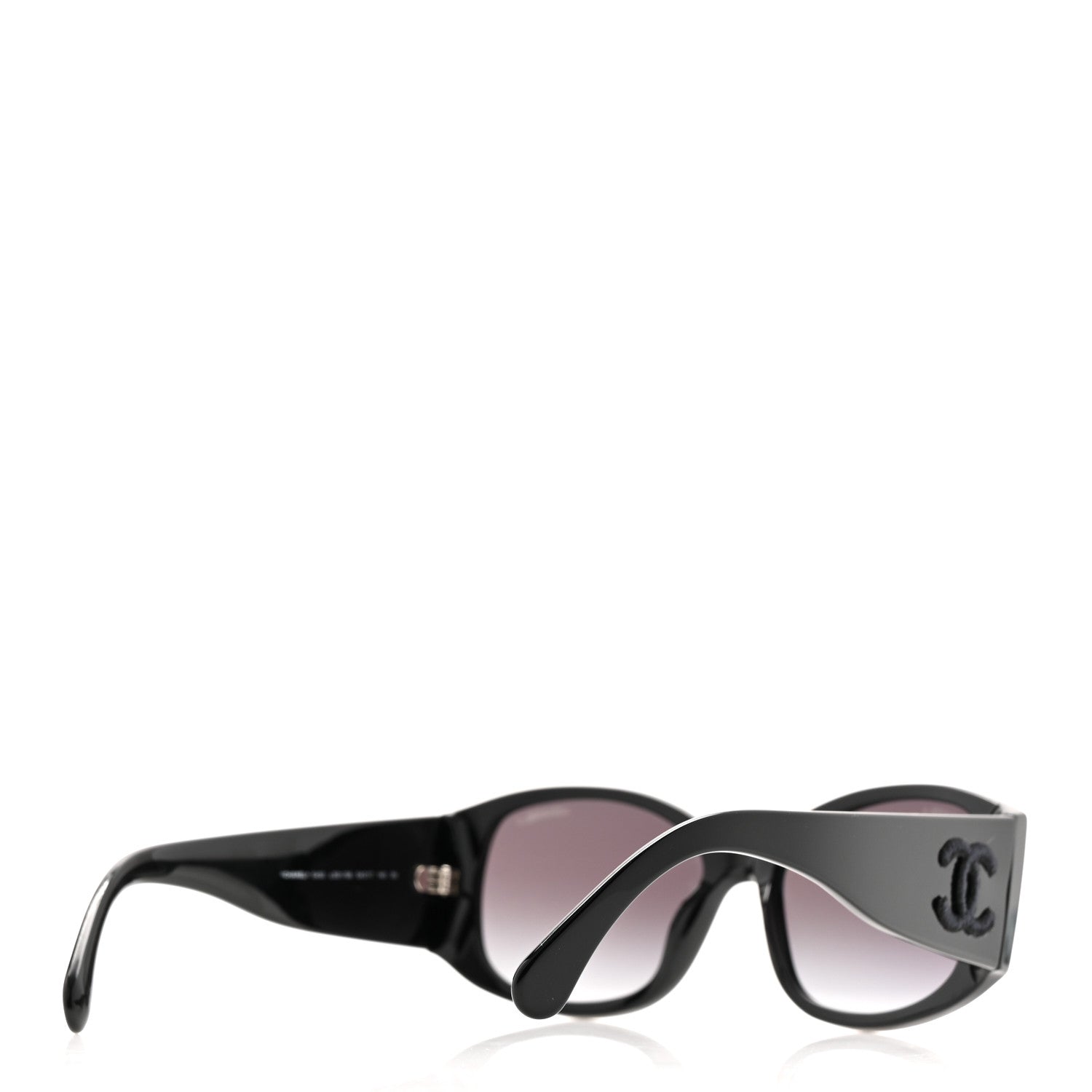 Chanel Acetate CC Logo Sunglasses 5450 Black 3 of 7
