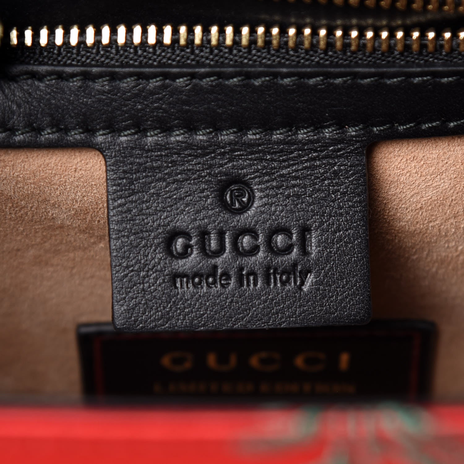 Gucci Jacquard Floral Medium Sylvie Top Handle Bag Red Multicolor Black 6 of 14