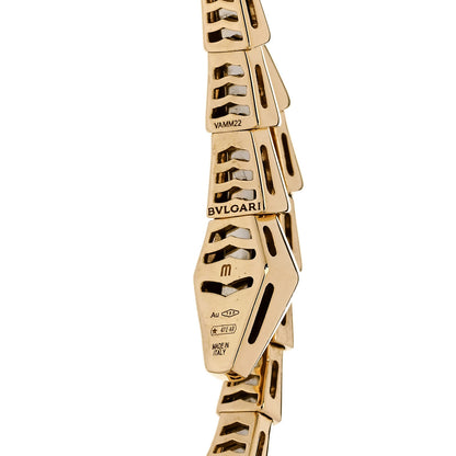 Bulgari 18K Yellow Gold Serpenti Viper Bracelet M 3 of 4