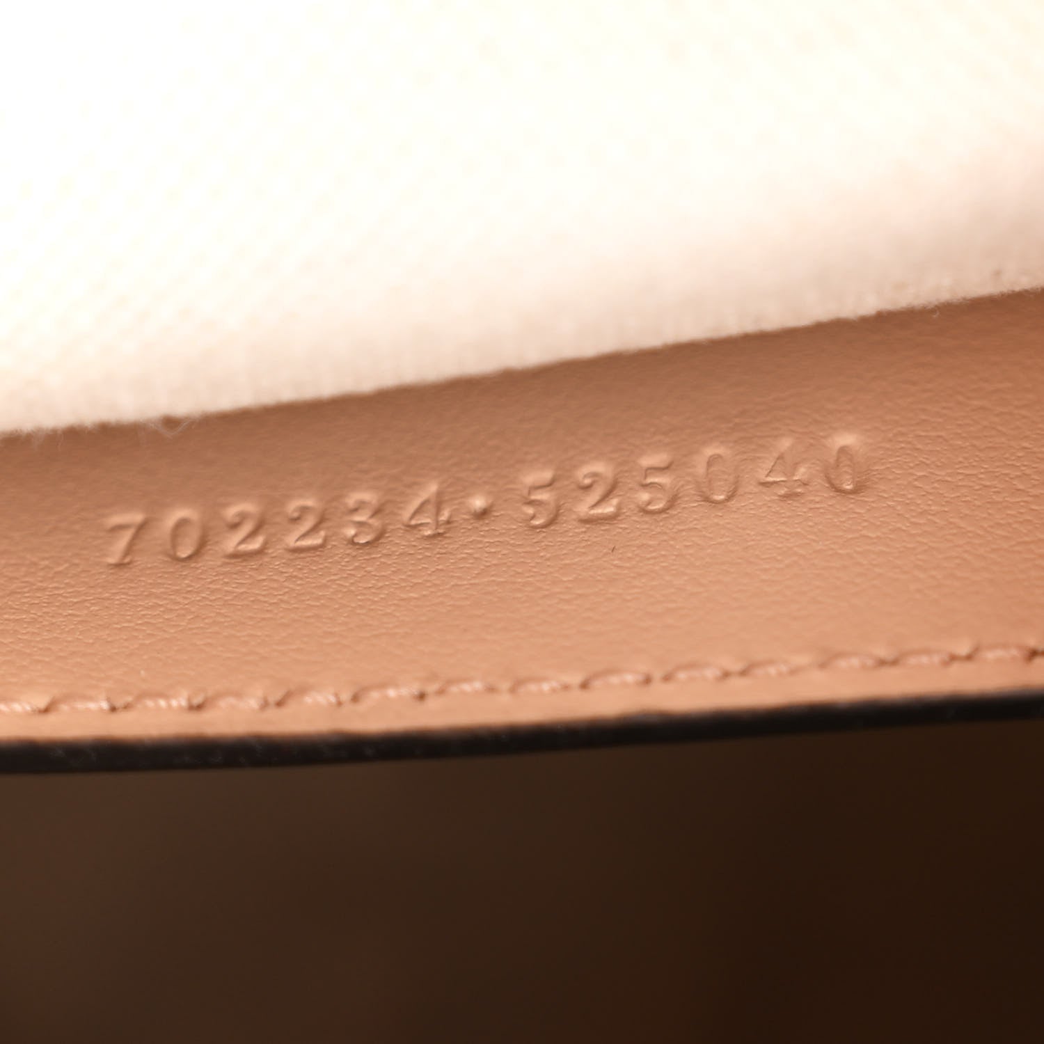 Gucci Calfskin GG Matelasse Small Shoulder Bag Pink Sand Natural 7 of 11