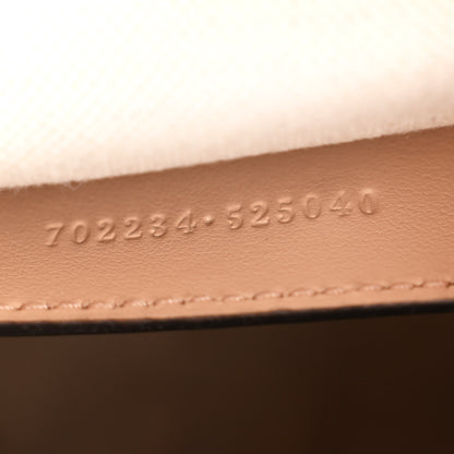 Gucci Calfskin GG Matelasse Small Shoulder Bag Pink Sand Natural 7 of 11