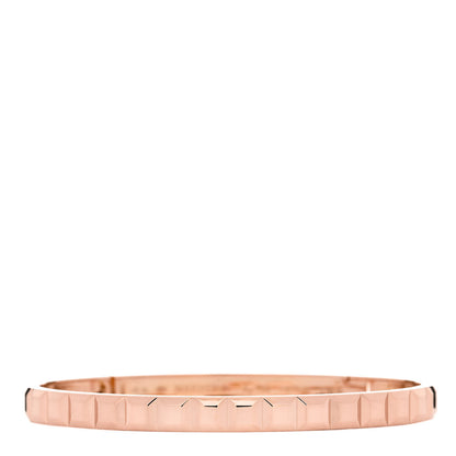 Boucheron 18K Pink Gold Quatre Clou de Paris Bangle Bracelet 16 1 of 4