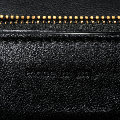Celine Box Calfskin Pony Hair Leopard Medium Box Flap Black 6 of 6