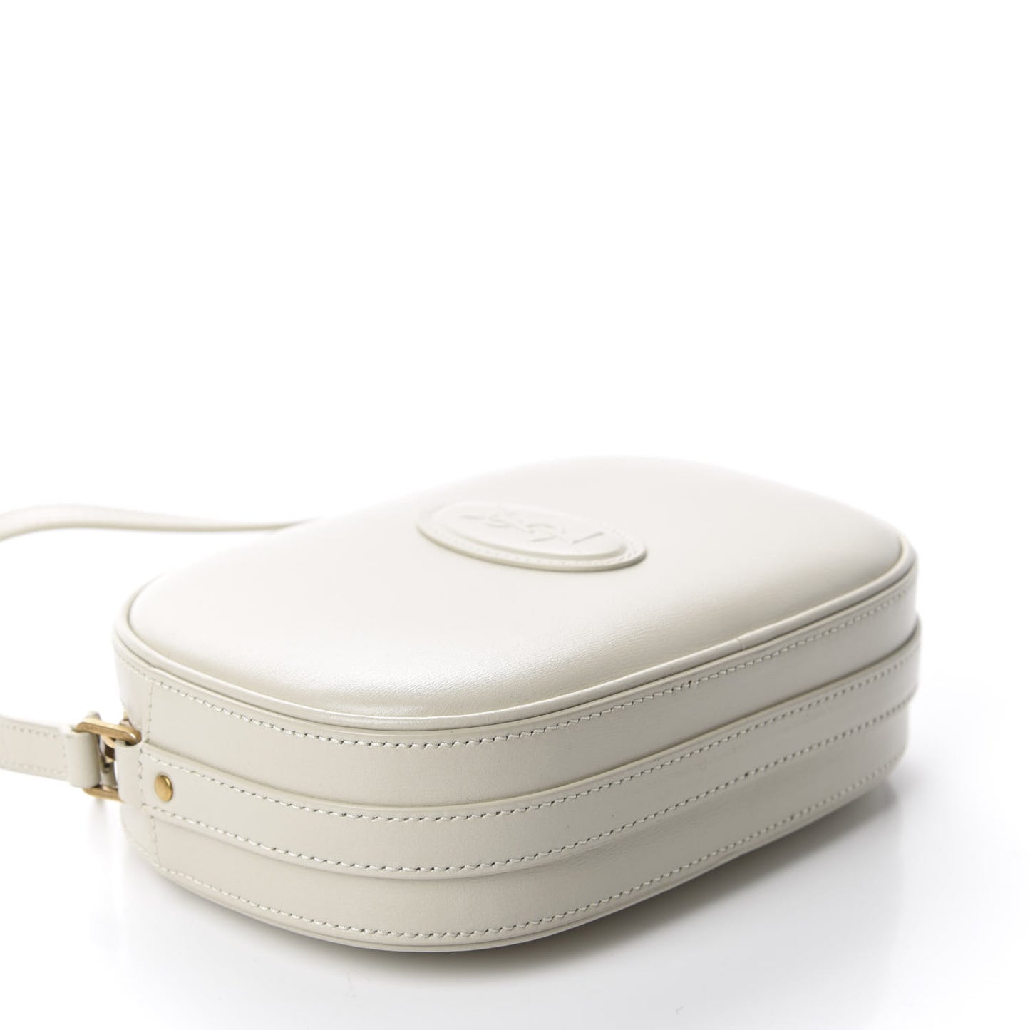 Calfskin Le 61 Camera Bag White