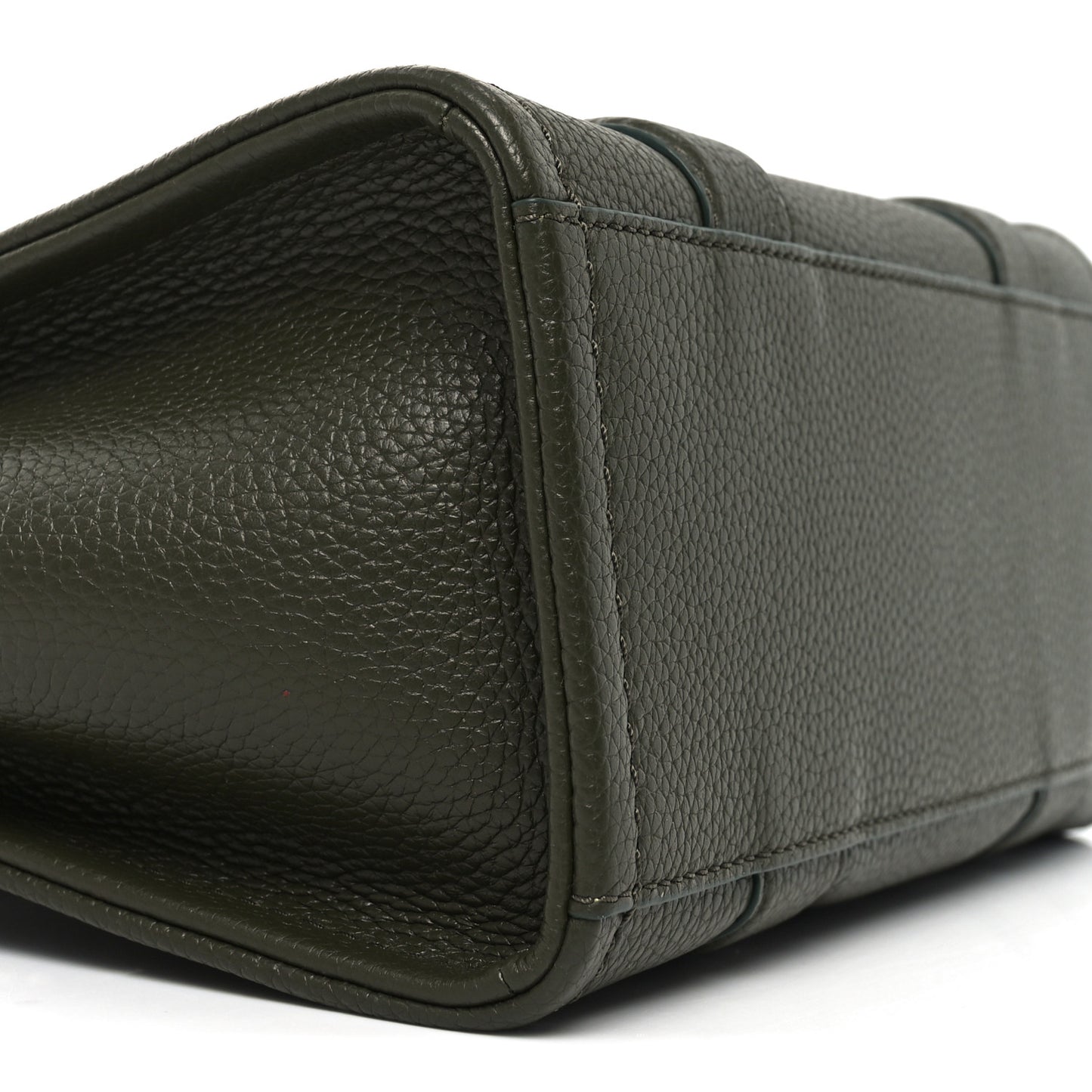 Grained Calfskin Small The Tote Bag Forest