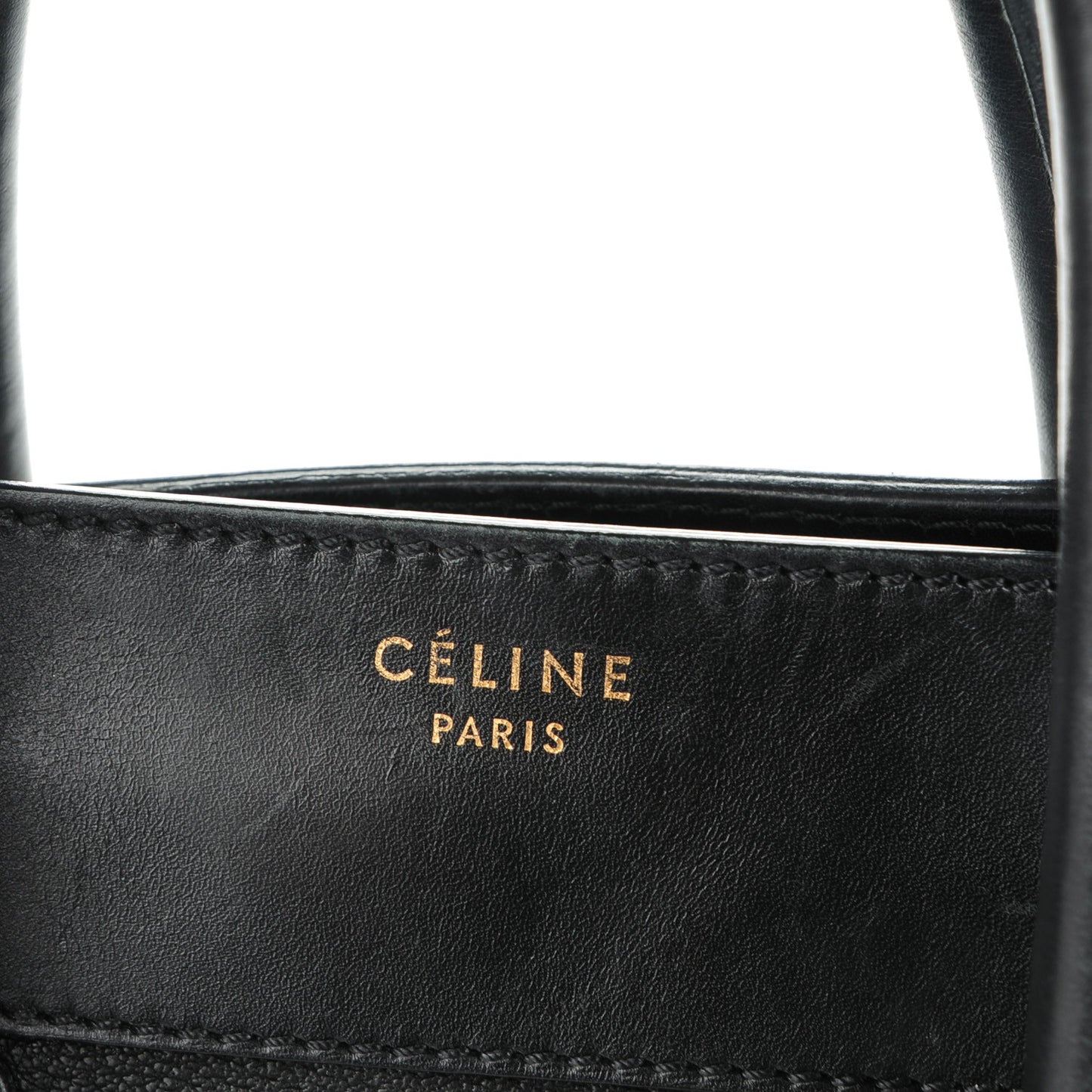 Calfskin Mini Luggage Black