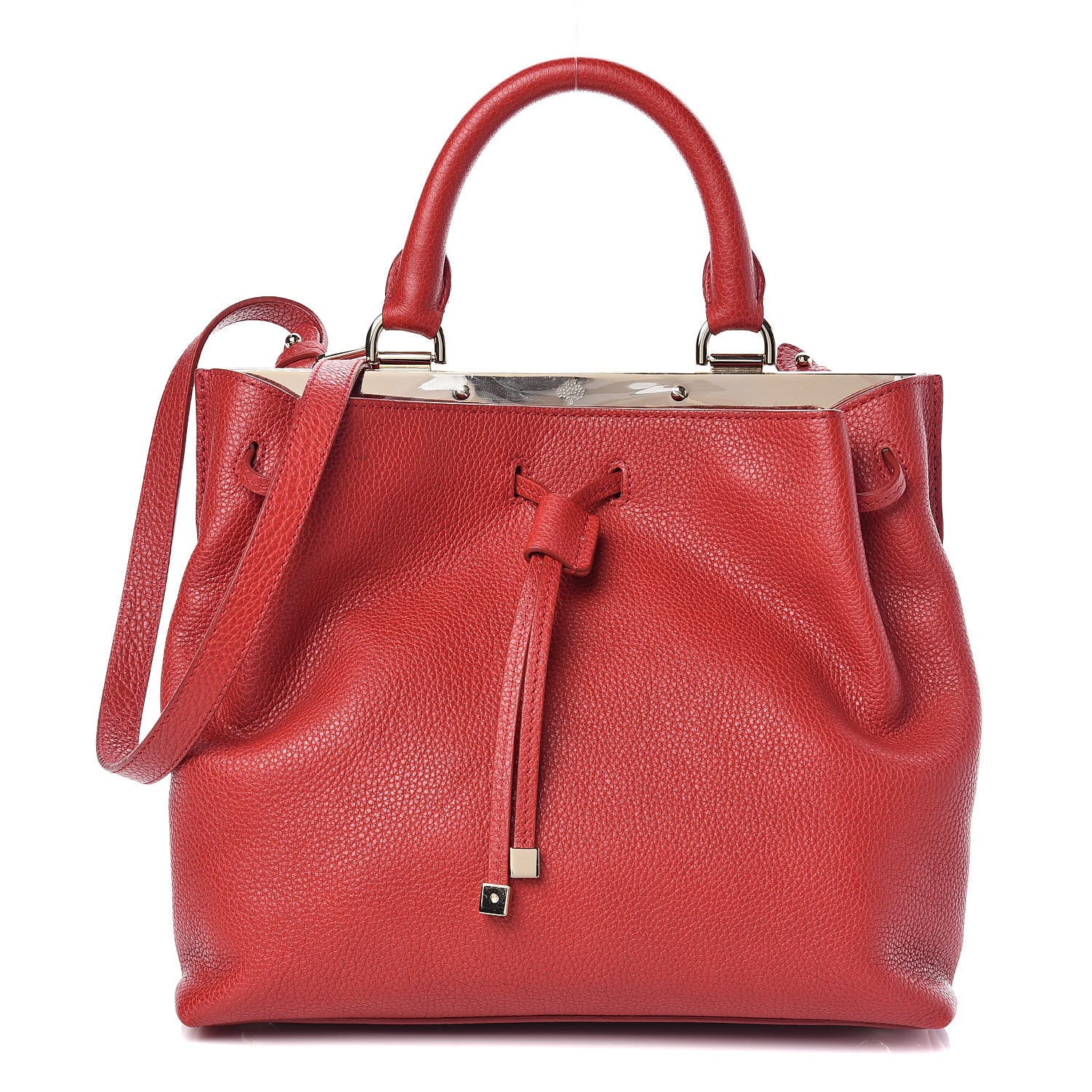 Mulberry Small Classic Grain Kensington Poppy Red 1 of 11