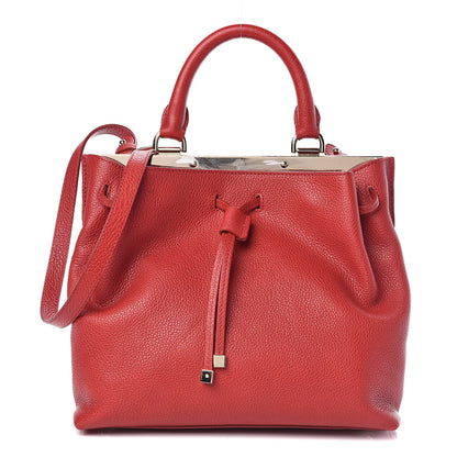 Mulberry Small Classic Grain Kensington Poppy Red 1 of 11