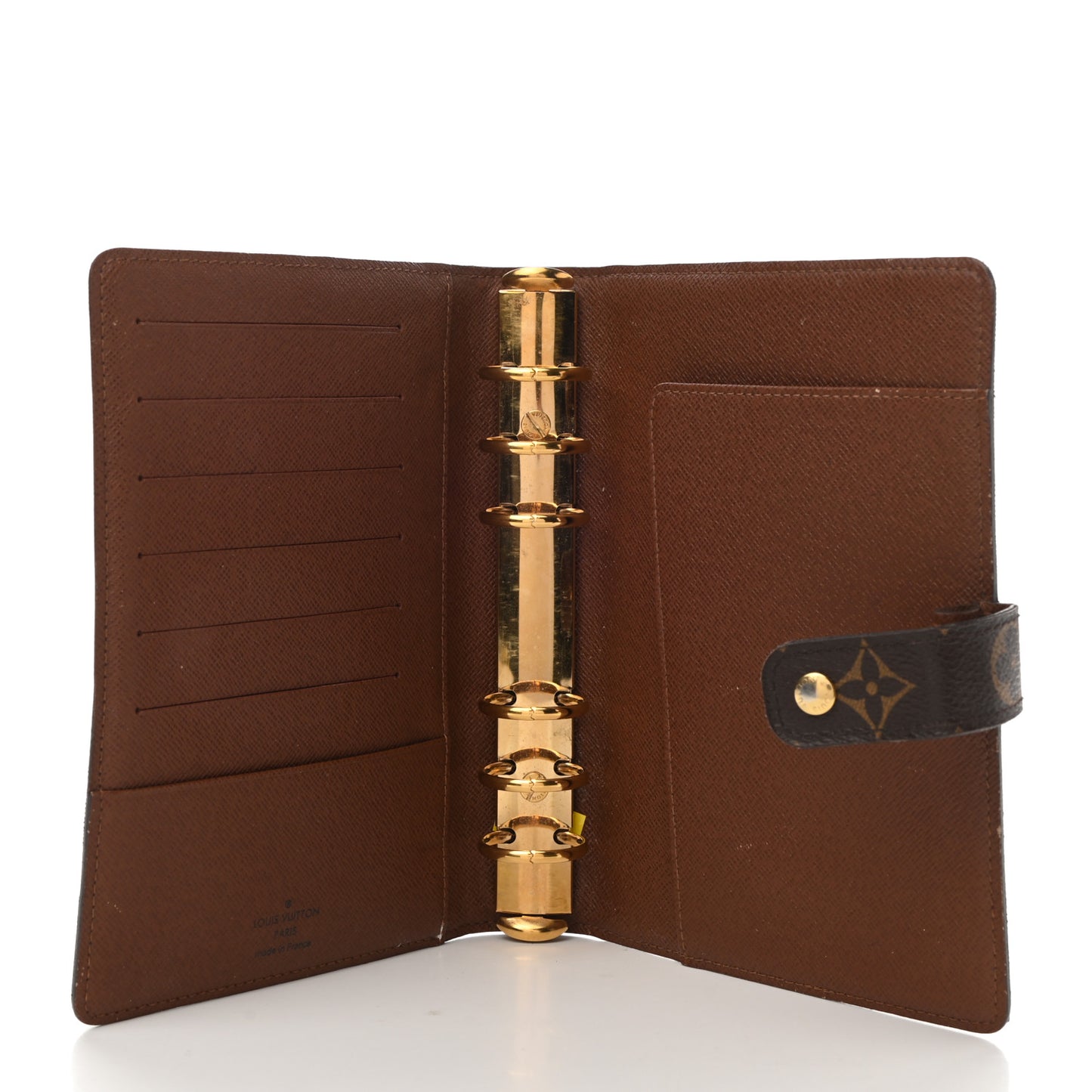 Monogram Medium Ring Agenda Cover