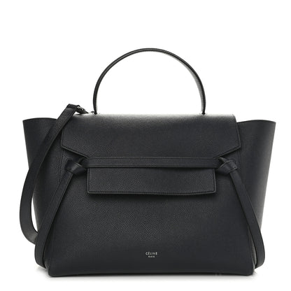 Celine Grained Calfskin Mini Belt Bag Navy 1 of 8