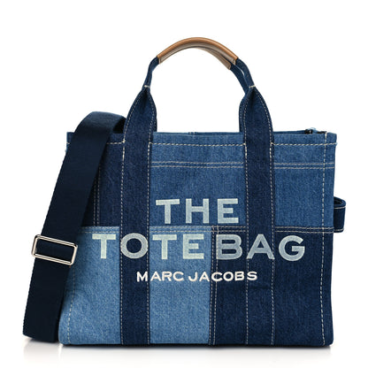 Marc Jacobs Denim Canvas Medium The Tote Bag Blue 1 of 6