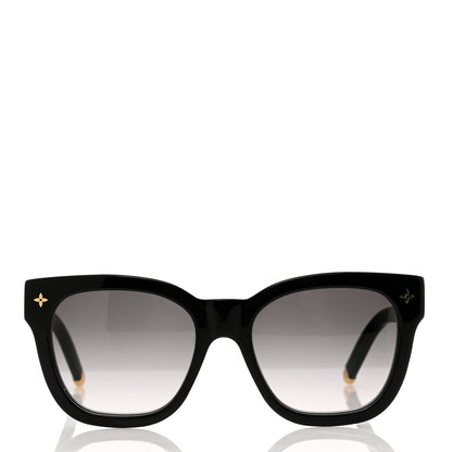 Louis Vuitton Acetate My Monogram Square Sunglasses Z1523W Black 2 of 7
