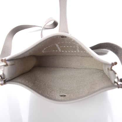 Hermes Taurillon Clemence Amazone Evelyne TPM Gris Perle Etain 5 of 8