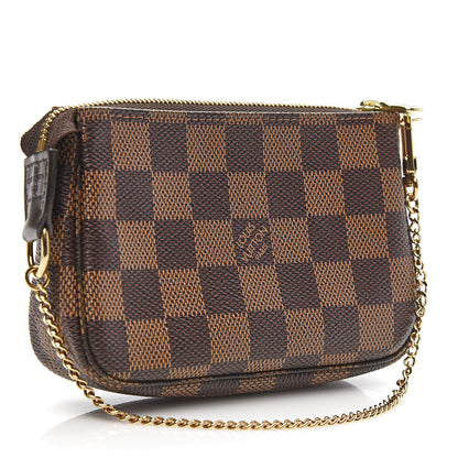 Louis Vuitton Damier Ebene Mini Pochette Accessories 3 of 8