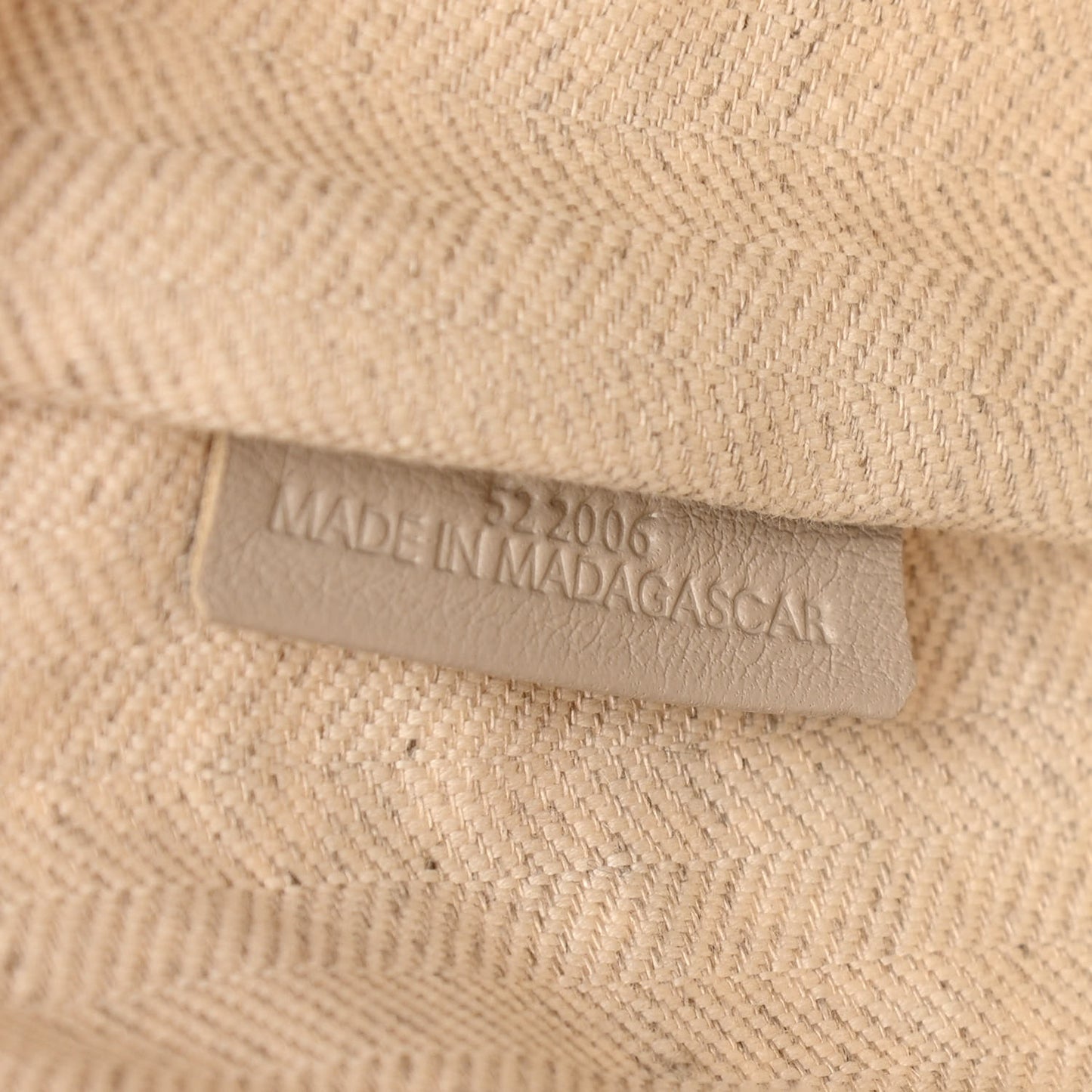 Calfskin Raffia Paulas Ibiza Pochette Bag Natural Tan