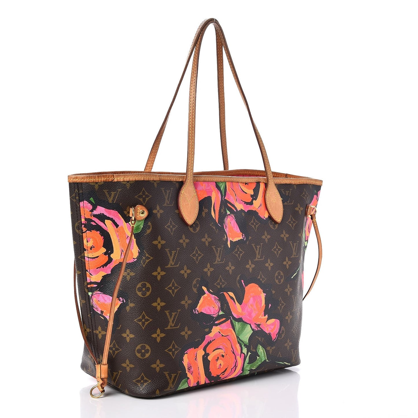 Monogram Roses Neverfull MM