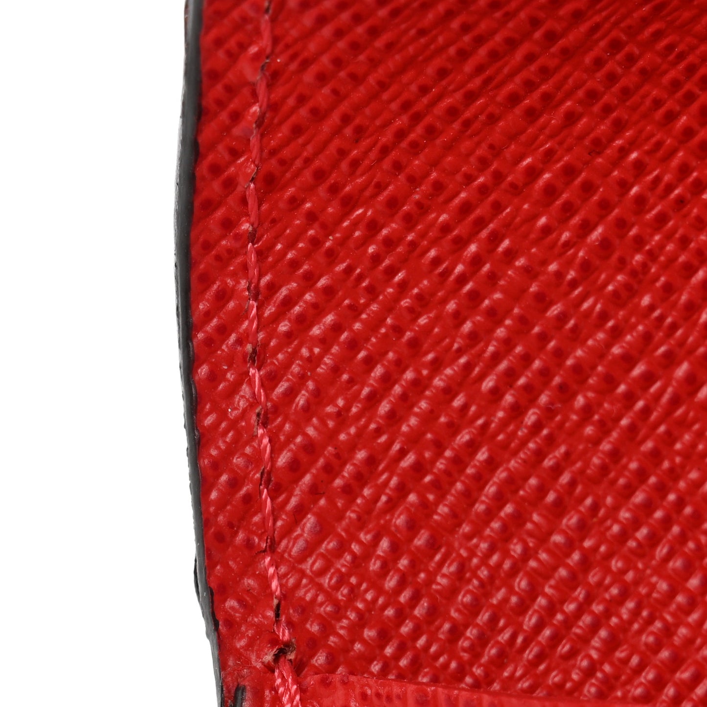 Monogram Sarah Multicartes Coquelicot