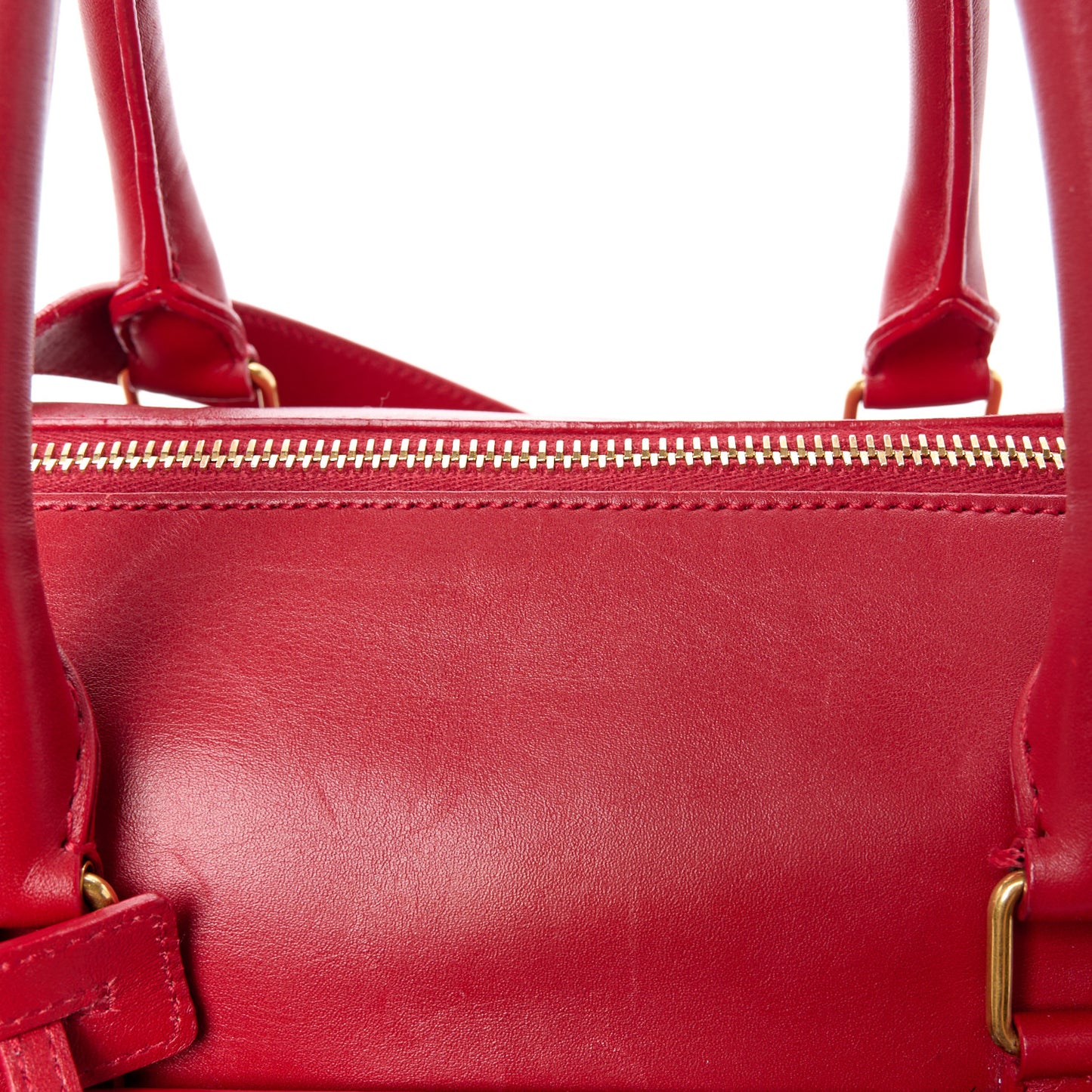 Calfskin Classic Duffle 6 Red