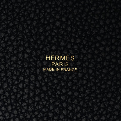 Hermes Taurillon Clemence Picotin Lock 18 PM Bleu Nuit 6 of 11