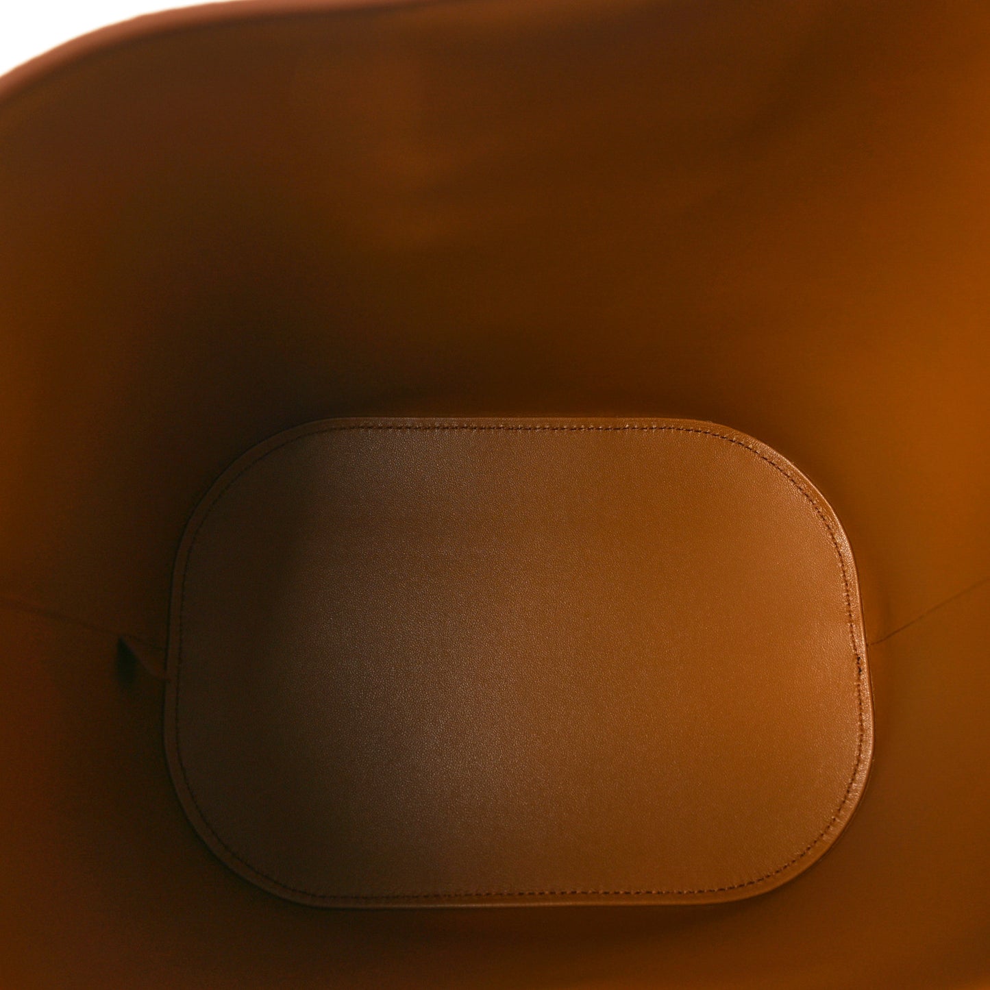 Suede Calfskin Triomphe Medium Louise Bag Pecan