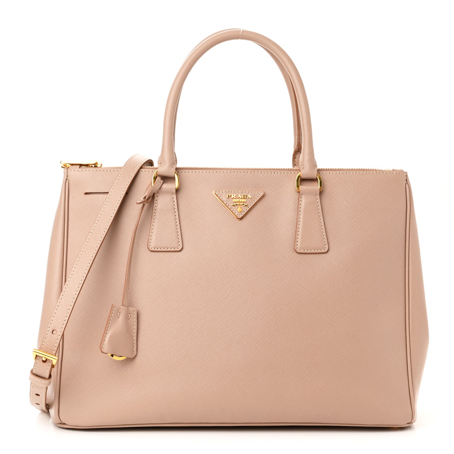 Prada Saffiano Medium Galleria Double Zip Tote Cammeo 1 of 12