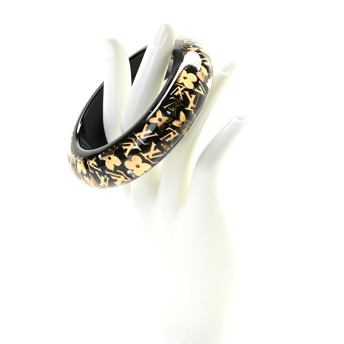 Resin Swarovski Medium Inclusion Bracelet GM Black