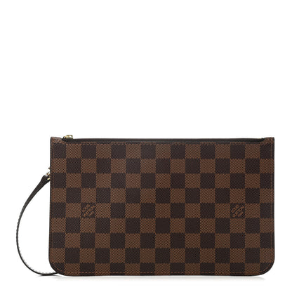 Louis Vuitton Damier Ebene Neverfull MM GM Pochette 1 of 8